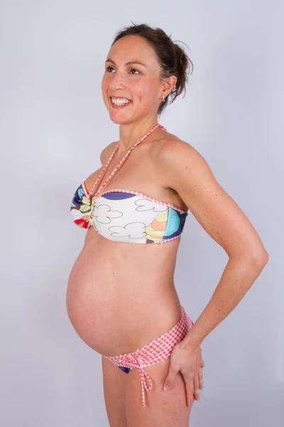 So pregnant woman — Stock Photo, Image