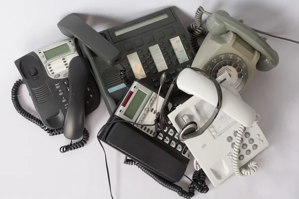 Phones for recycling — Stock Photo, Image