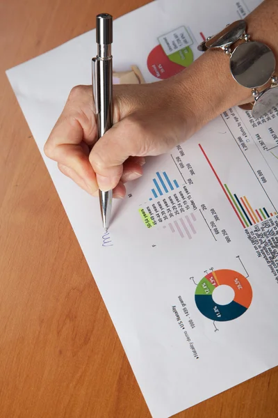 Geschäft im Büro — Stockfoto