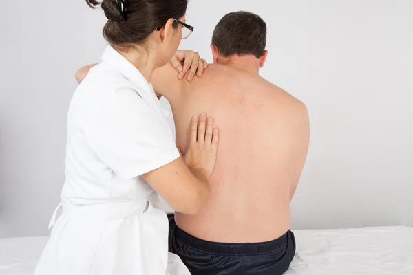 Massage and sport — Stock Photo, Image