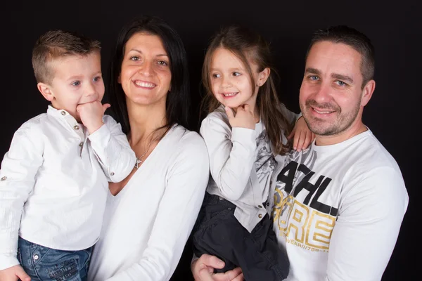 In familie — Stockfoto