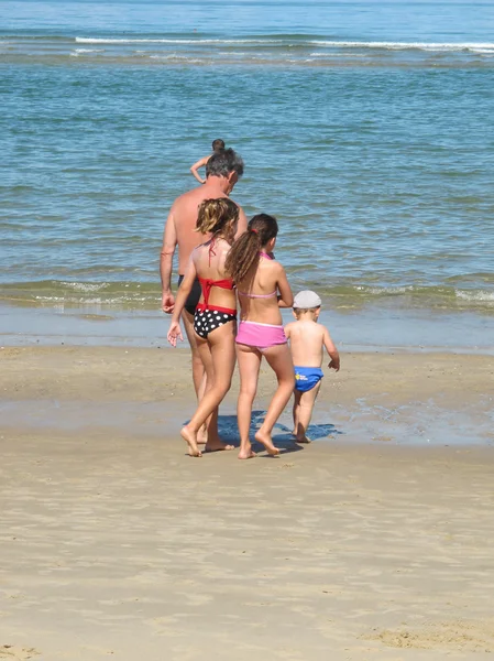 On the beach — Stock Photo, Image