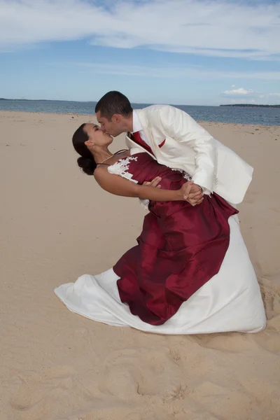 海の結婚式ビーチ — ストック写真