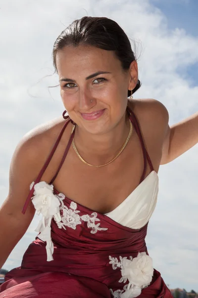 Plage de mariage à l'océan — Photo