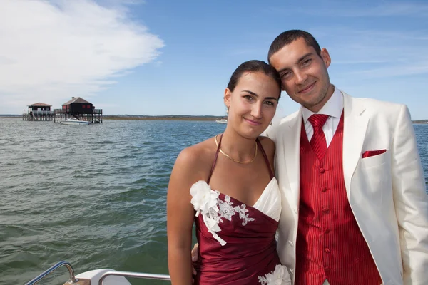 海の結婚式ビーチ — ストック写真