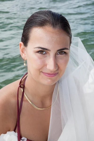 Playa de bodas en el océano —  Fotos de Stock