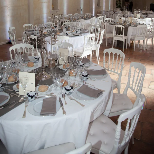 Banquete Recepção de casamento — Fotografia de Stock