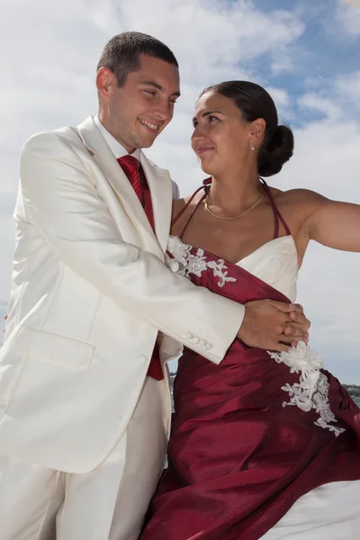 Boda amor playa —  Fotos de Stock