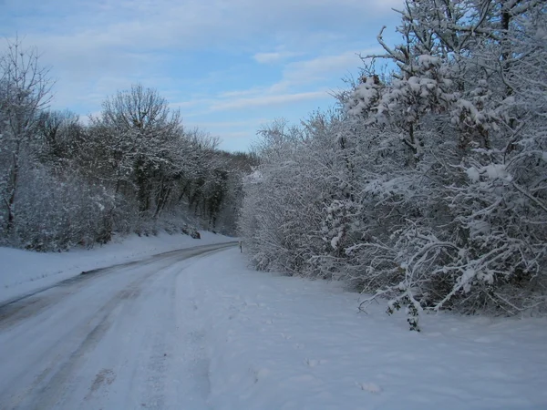 Paisaje de invierno — Foto de Stock