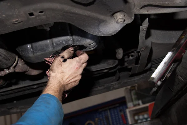 In the garage — Stock Photo, Image