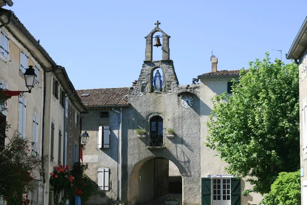 City scape and church — Stock Photo, Image