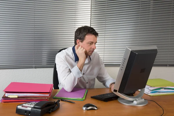 Manager bei der Arbeit — Stockfoto