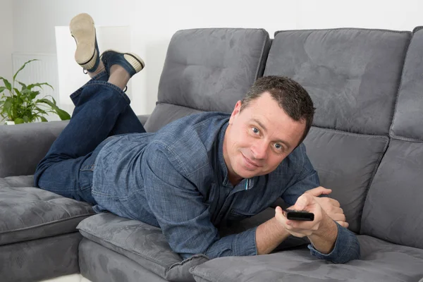 Man at home — Stock Photo, Image