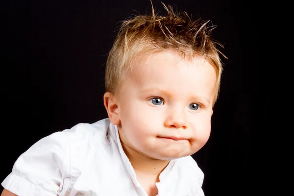 Schattig baby jongen — Stockfoto