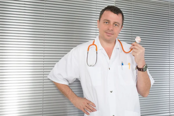 Confident male doctor — Stock Photo, Image