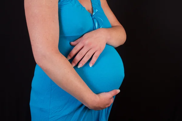 Un vientre encantador y agradable — Foto de Stock