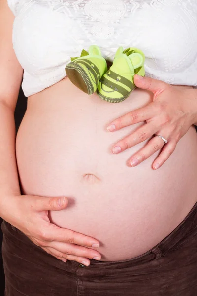 Ein schöner und schöner Bauch — Stockfoto