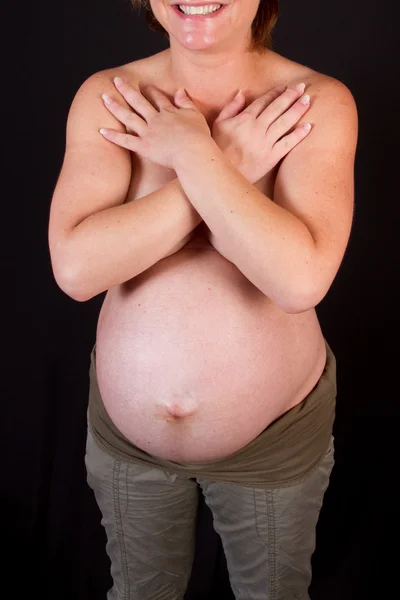 Een zeer leuke en mooie buik — Stockfoto