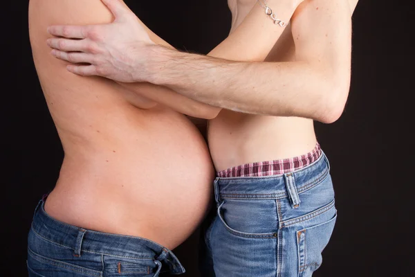 Ein sehr schöner und schöner Bauch — Stockfoto