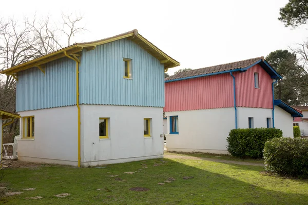 Colorful Beach piccola casa in Francia — Foto Stock