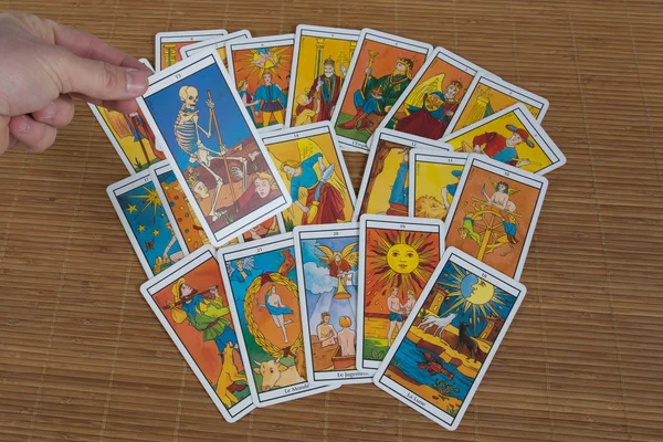 Tarot Jóslás — Stock Fotó