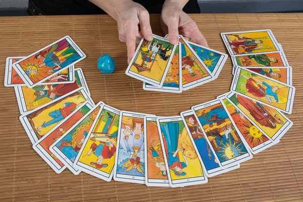 Tarot der Weissagung — Stockfoto