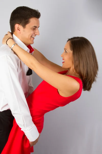 Bom casal apaixonado — Fotografia de Stock