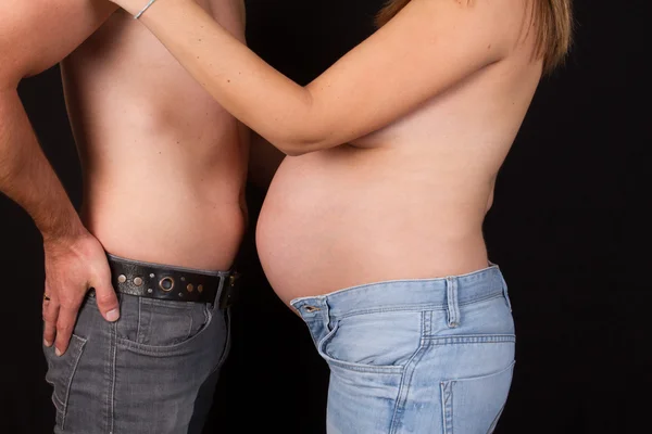 A Lovely and nice Belly — Stock Photo, Image