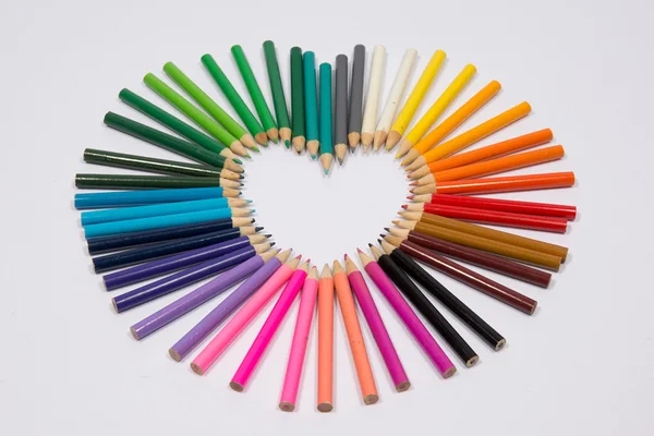 Design with pencil color — Stock Photo, Image