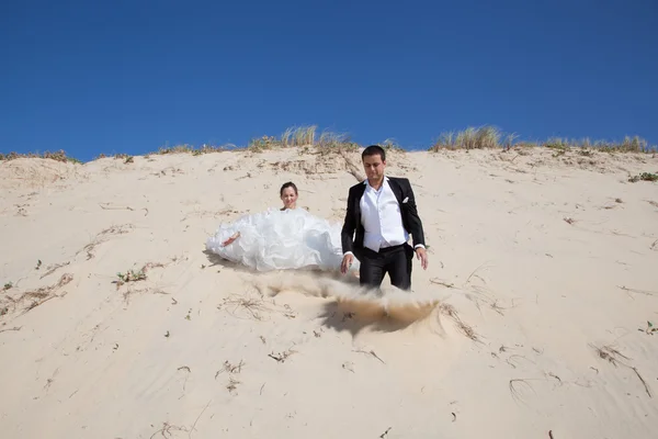 Die Hochzeit am Strand wie ein Traum — Stockfoto