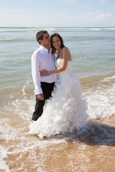 Bir rüya gibi sahilde düğün — Stok fotoğraf