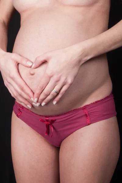 Mujer embarazada. — Foto de Stock