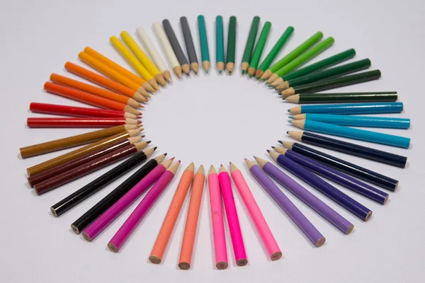 Konceptet med pennor — Stockfoto