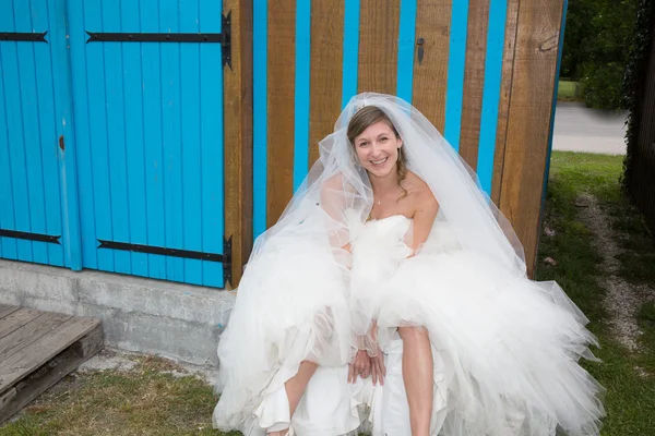 Свадьба невесты — стоковое фото