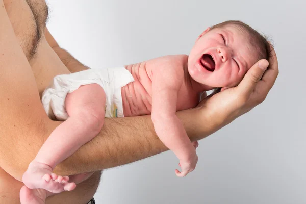 Bebé caucásico recién nacido — Foto de Stock