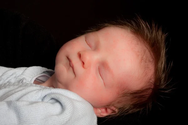 Little newborn baby boy 20 days — Stock Photo, Image