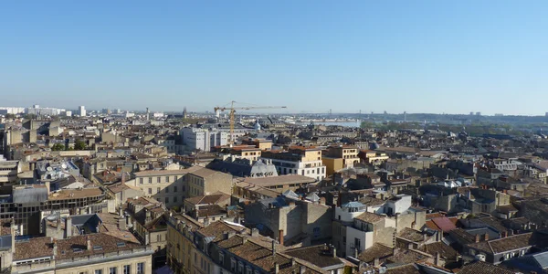 Aerial view from Saint Andre Cathedral, Bordeaux — Stock Photo, Image