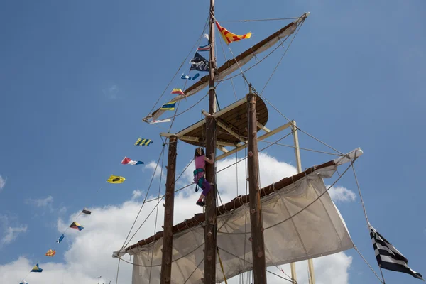 Barco à vela — Fotografia de Stock