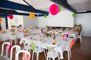 Düğün masa Resepsiyon parti için