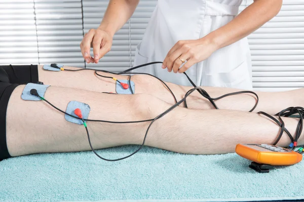 Therapeut elektroden — Stockfoto