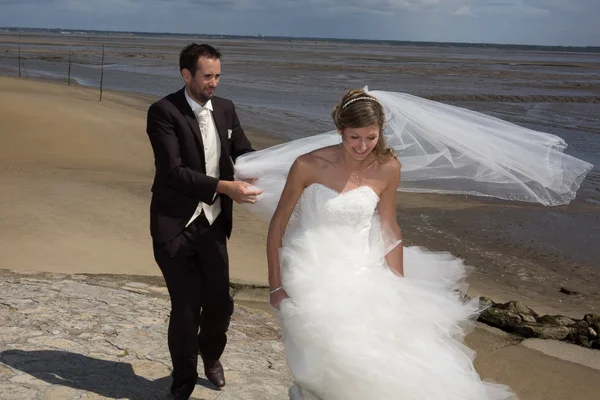 Just a married — Stock Photo, Image