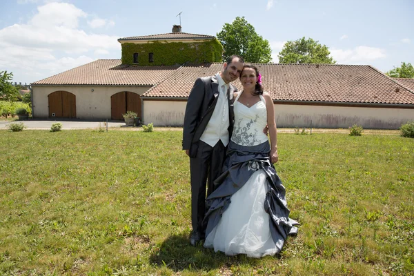 結婚してちょうど — ストック写真