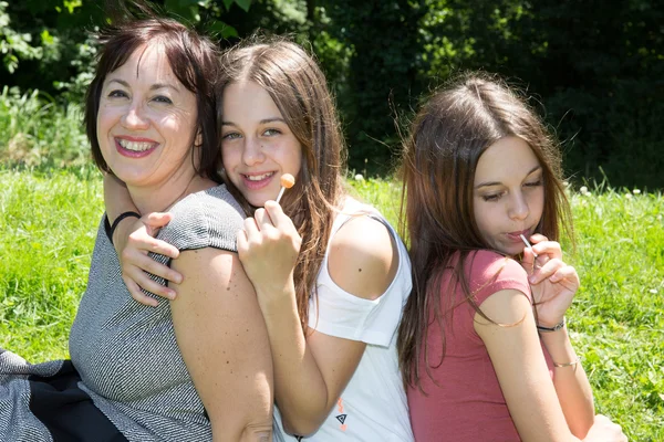 Solo padres y familia — Foto de Stock