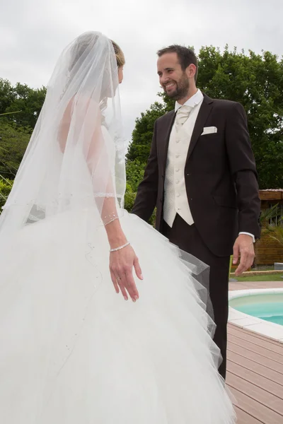 Der einzige Tag für die Hochzeit — Stockfoto