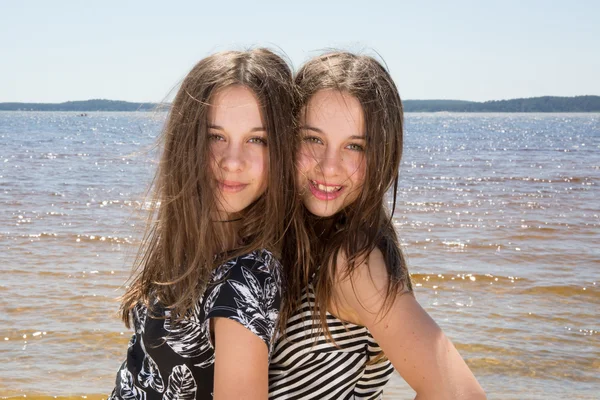 Teenager young girl in hollyday — Stock Photo, Image