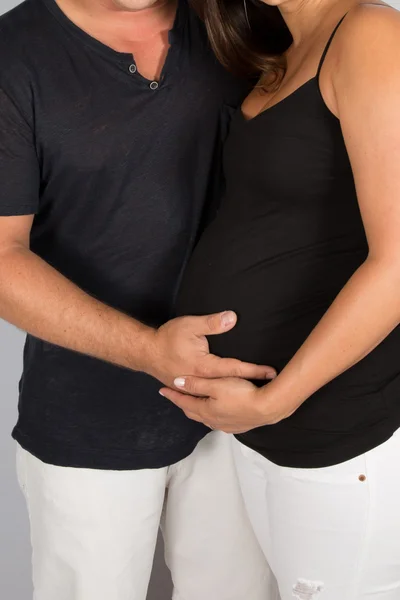 Gravid kvinne – stockfoto