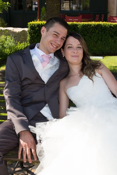 Casamento casal — Fotografia de Stock