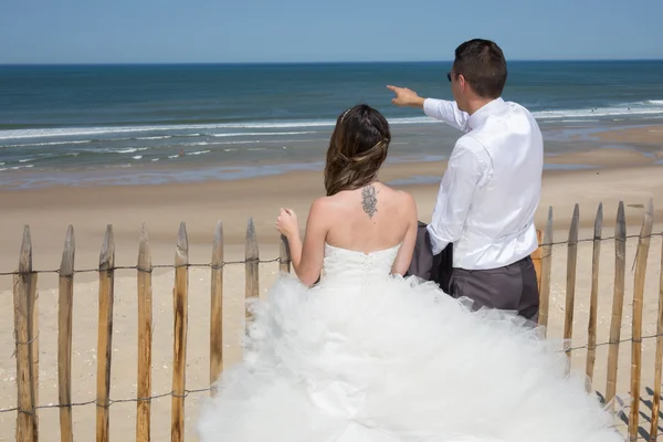 Matrimonio coppia — Foto Stock