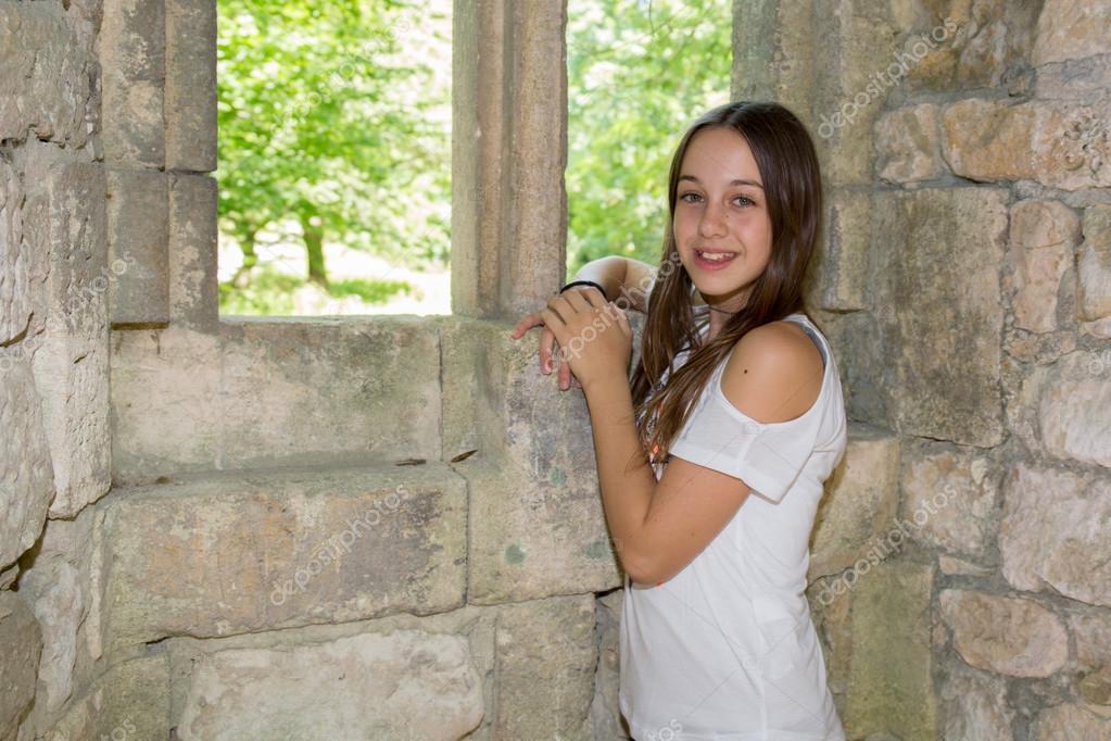 Hübsche Junge Mädchen Teen Stockfotografie Lizenzfreie Fotos.