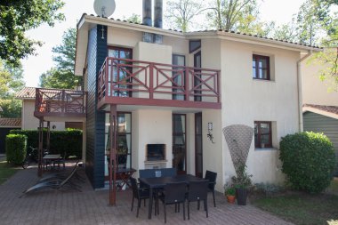 evde yeşil bir Bahçe